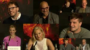 Дженнифер лоуренс, джош хатчерсон, лиам хемсворт и др. The Hunger Games Mockingjay Part 2 Press Conference Video