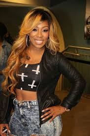 Michelle had silver hair with purple and pink highlights. 12 K Michelle Ideas K Michelle Hair Styles Hair Beauty