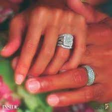 Tropical Destination Wedding In The Bahamas Gorgeous Wedding Rings Cool Wedding Rings Textured Wedding Band