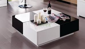 Each manufacturer offers slightly different kinds of sets: Vaughan Black And White Lacquer Coffee Table Furniture Xiorex