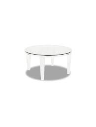 Round 12mm acrylic coffee table top / garden table top engraved tulip design. Ice Coffee Table Round Clear Acrylic Glass Moss Studio