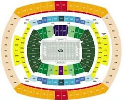 Details About Two Ny Jets Psl Seats Metlife Stadium Section 123 Row 44 Seats 5 6