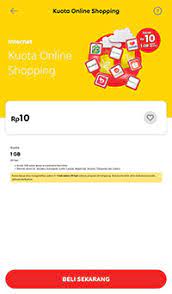 Isi kuota internet murah, pulsa online, pln, voucher game, tagihan ppob. Kuota Online Shopping Indosat Rp10 1gb Cara Daftar 2021 Carasianturi
