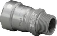 MegaPress Adapter, 2 in Press-Fit x 2 in MPT | Plumbing and ...