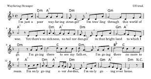 Wayfaring Stranger In F Or Any Other Key For Free Songs Lettering Lyrics