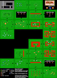 The Legend Of Zelda Level 5 Lizard Nes Map Zelda Map Legend Of Zelda Zelda