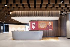 Gallery Of Western Sydney University Parramatta Campus Woods Bagot 9 Lobby Interior Design University Campus Campus