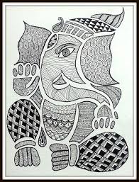 Sketch Black And White Images Of Ganesha Completely Handmade Lord Ganesha Mandala Art Lesson Doodle Art Designs Mandala Design Art