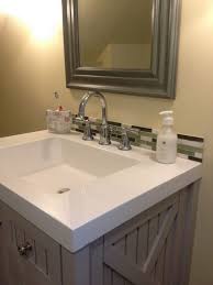 There is a huge variety available in terms of glass backsplash tile. 30 Back Splash Bathroom Ideas For Inspiration Bathroom Backsplash Vanity Backsplash Glass Tile Bathroom