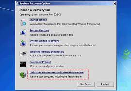 No Dell Factory Image Restore Option: How To Factory Reset