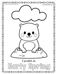 Groundhog coloring pages holiday coloring pages coloring pages. Free Prediction Crowns For Groundhog S Day Groundhog Day Activities Groundhog Day Kindergarten Groundhog Day