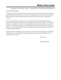 Typically, the request comes later in the hiring process, right before you get an offer . Traveling Inventory Associate Cover Letter Examples Mpr