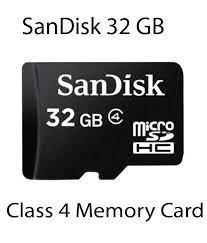 Don't forget to check out the flash drives available from this seller. Sandisk 32gb Class 4 Microsdhc Flash Memory Card Sdsdqm 032g B35 Memory Cards Online At Low Prices Snapdeal India