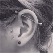 My Newest Piercing My Industrial Looks Good With My Surface Tragus Cool Piercings Tragus Piercings Piercing