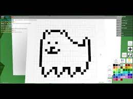 Baby yoda & baby groot pixel art roblox islands (skyblox) подробнее. Annoying Dog Toby Roblox Pixel Art Youtube