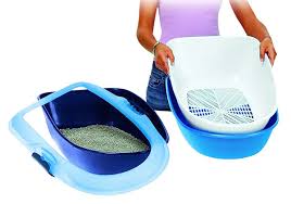 Stefanplast Mavi Furba Elekli Acik Kedi Tuvaleti 39x59x22 Cm Kedi Tuvalet Urunleri Stefanplast