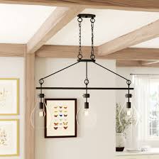 Dainolite wayfair polished chrome modern. Birch Lane Keeler 3 Light Kitchen Island Teardrop Pendant Reviews Wayfair