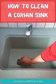 After that, give the sink a warm water rinse, and wipe dry. How To Clean A Corian Sink House Trick