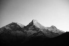 Yang Is The Mountains A Court Of Mist And Fury Black And White Aesthetic Nature