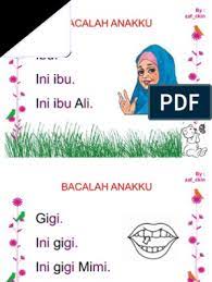 This series has helped thousands of children read in bahasa malaysia. Bacalah Anakku 1