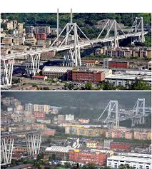 Part of highway gives way in genoa. Italy Bridge Collapse Leaves 37 Dead The New York Times