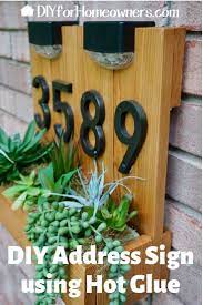Видео diy front porch home sign planter канала kim and garrett make it. Diy Modern Address Sign With Planter Diy Address Sign House Numbers Diy Modern Address Sign