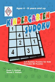 Crossword puzzles are for everyone. Kindergarten Sudoku 4x4 Sudoku Puzzles For Kids Kattan Peter 9780615153346 Amazon Com Books
