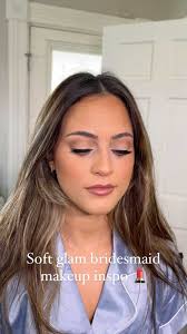 Soft Glam Bridesmaid Makeup by Team Designer Haleigh!
