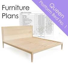 Build this queen sized platform storage bed (or a cal king bed if that's your preference) and pair it with your favorite headboard for an attractive detailed step by step plans to help you build your own diy farmhouse bed in queen size. Storage Bed Plans Queen Size Bed With Drawers Platform Bed Etsy