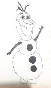 Olaf Drawing Olaf Drawing Drawings Art