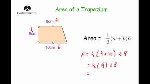 Check spelling or type a new query. Area Of A Trapezium Corbettmaths Youtube