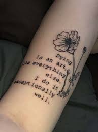 Gallery of tattoos done by artists in milwaukee that you can filter by location, subject matter, style/technique, body part and size, and order by date or score. Sylvia Plath Ink Literary Tattoos