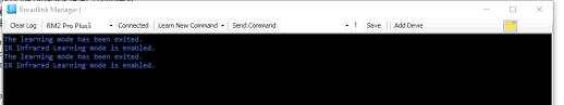 Broadlink Manager Nicer Way To Learn And Send Ir Rf Commands Share Your Projects Home Assistant Community