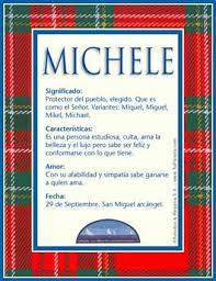 Michele Significado Del Nombre Michele