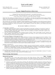 human resources resume