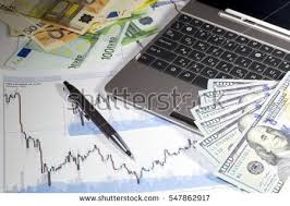 Concept Currency Trading Hundred Us Dollar Stock Photo