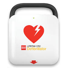 Hjertestarter symbol med undertekst hjertestarter aed, etterlysende 0,8 mm aluminium, 200 x 300 mm. Hjertestarter Lifepak Cr2 Wifi Halvaut 2 Sprak Rode Kors Forstehjelp