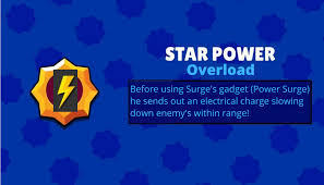 «this material brawl stars it is unofficial and not endorsed by supercell. Make A Overload Star Power Idea For Surge Brawlstars