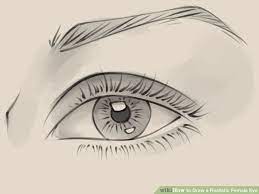 How To Draw A Realistic Female Eye: 15 Steps (With Pictures) | Realistic  Drawings, Sketches, Drawings