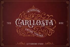 Download gatsby font with regular style. Carllosta Layered Font And Extras 226792 Logo Font Bundles Victorian Fonts Logo Fonts Beautiful Fonts