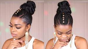 Quick Natural Hair Updo Protective Style Youtube Natural Hair Updo Natural Hair Styles Natural Hair Styles Easy