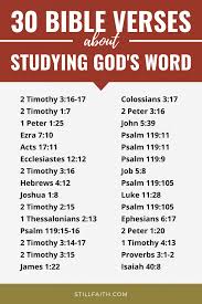 Yes, paul appealed to the scriptures when he preached, but he called everything he said the word of god, not just the scriptures. 188 Bible Verses About Studying God S Word Kjv Stillfaith