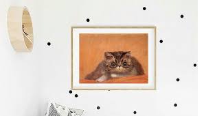Therefore using pastel paper that has a grain or tooth for the chalk to adhere to and hold the pigment in place is advisable. Exotic Cat Soft Pastel Drawing On Paper Decor Home Pussycat Kitten Cute Funny Brown Orange Big Eyes Animal Love Funny Pastel Drawing By Tatsiana Ilyina Artfinder