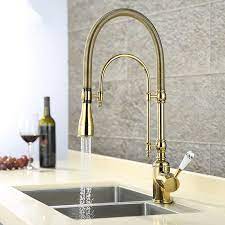 Shop allmodern for modern and contemporary gold kitchen faucets to match your style and budget. Luxury 3 Type Rose Gold Kitchen Faucet Single Handle Cold Hot Water Tap Brass Deck Mounted Faucet With Ceramic Handle Rose Gold Kitchen Faucet Gold Kitchen Faucetkitchen Faucet Aliexpress