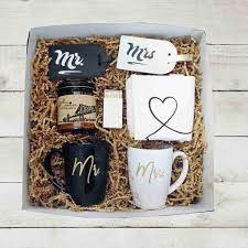 Mr Mrs Wedding Gift Box Unique Wedding Gift Engagement Gift For Couple Gift Box For Couple Holiday Gift For Bride And Groom Gift Wedding Gift Boxes Engagement Gifts For Couples Bride