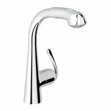 Grohe minta kuchenarmatur mit herausziehbarer brause l auslauf. Grohe Zedra Spultisch Kuchen Armatur Mit Brause 32553000 Gunstig Kaufen Ebay
