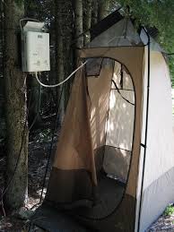 Camp Shower With Unlimited Hot Water Youtube Outdoor Shower Outdoor Camping Shower Portable Outdoor Shower