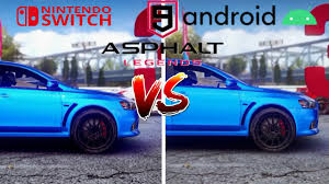 The game is still free on switch and i show gameplay with my impressions. Nintendo Switch Vs Android Asphalt 9 Legends Gameplay Comparison Youtube