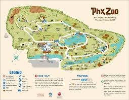 Zoo Map Phoenix Zoo Zoo Map Zoo Zoo Architecture