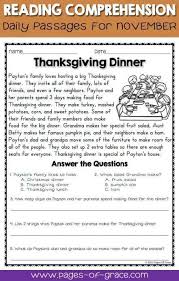 15 Thanksgiving Reading Comprehension Worksheets 3rd Grade Reading Comprehension Practice Thanksgiving Reading Comprehension Comprehension Practice